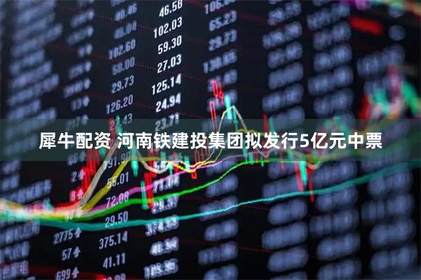 犀牛配资 河南铁建投集团拟发行5亿元中票