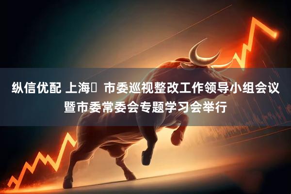 纵信优配 上海​市委巡视整改工作领导小组会议暨市委常委会专题学习会举行