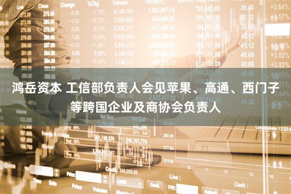 鸿岳资本 工信部负责人会见苹果、高通、西门子等跨国企业及商协会负责人