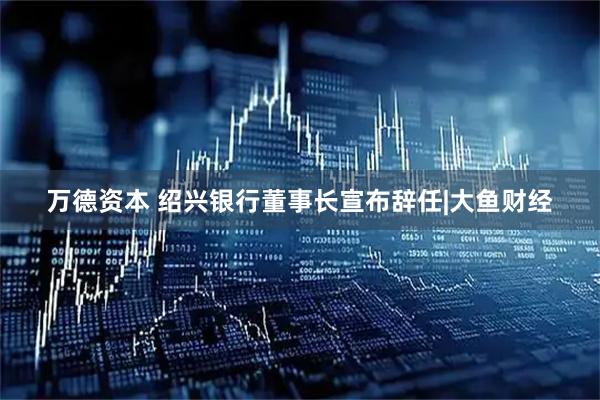 万德资本 绍兴银行董事长宣布辞任|大鱼财经